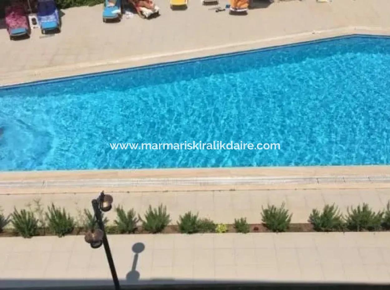 Luxus 3 Zimmer 1 Wohnzimmer Duplex-Wohnung Mit Pool Marmaris Icmeler