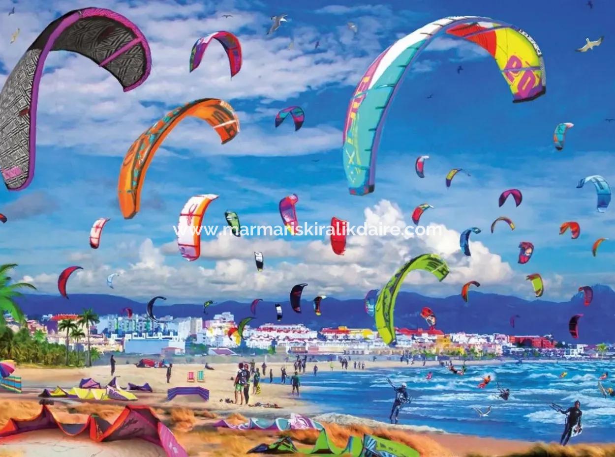 Ist Marmaris Bordubet Meer Unser Land Ist 13000M2 In Der Bay Area Kitesurfen Zum Verkauf.