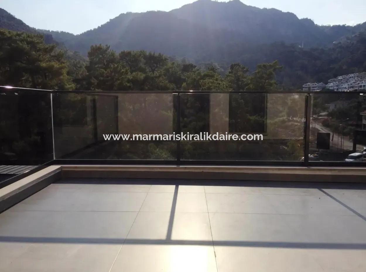 Schöne Villa Zum Verkauf In Marmaris Beldibi District, Villa Smart-Villa 220 M2 4 Zimmer 2 Wohnzimmer