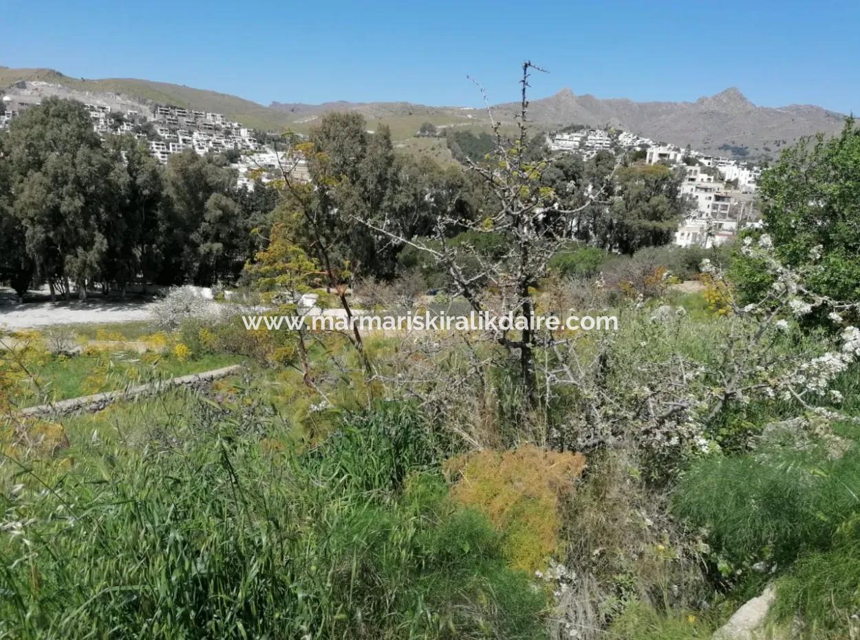 Grundstück Zu Verkaufen Mit 4000M2 Touristischen Entwicklung Am Meer In Bodrum Akyarlar