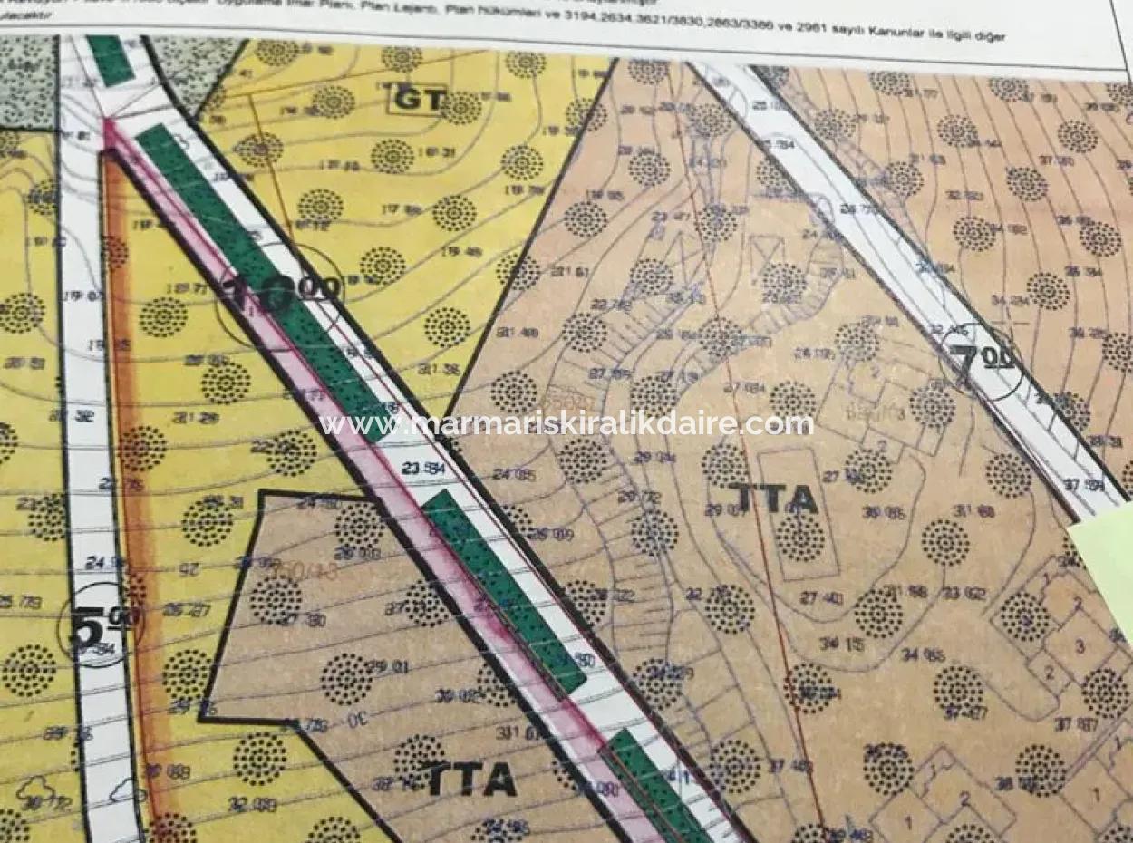 Grundstück Zu Verkaufen Mit 4000M2 Touristischen Entwicklung Am Meer In Bodrum Akyarlar