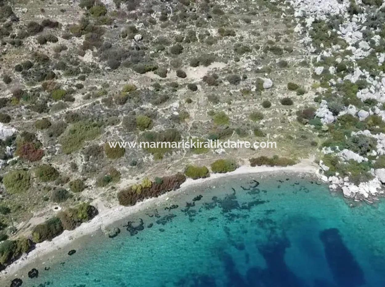 Feld Zum Verkauf Im Dorf Marmaris Söğüt Mit 500 M2 Meerblick 20 Meter Zum Meer