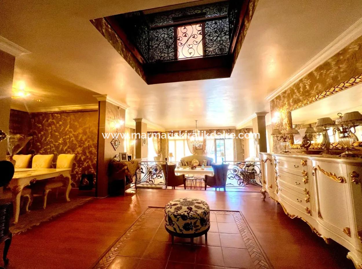 900M2 Landanteil Verfügbar In Marmaris Armutalan Gebiet, 4 Zimmer, 2 Wohnzimmer, 5 Badezimmer, 450M2 Villa Zum Verkauf