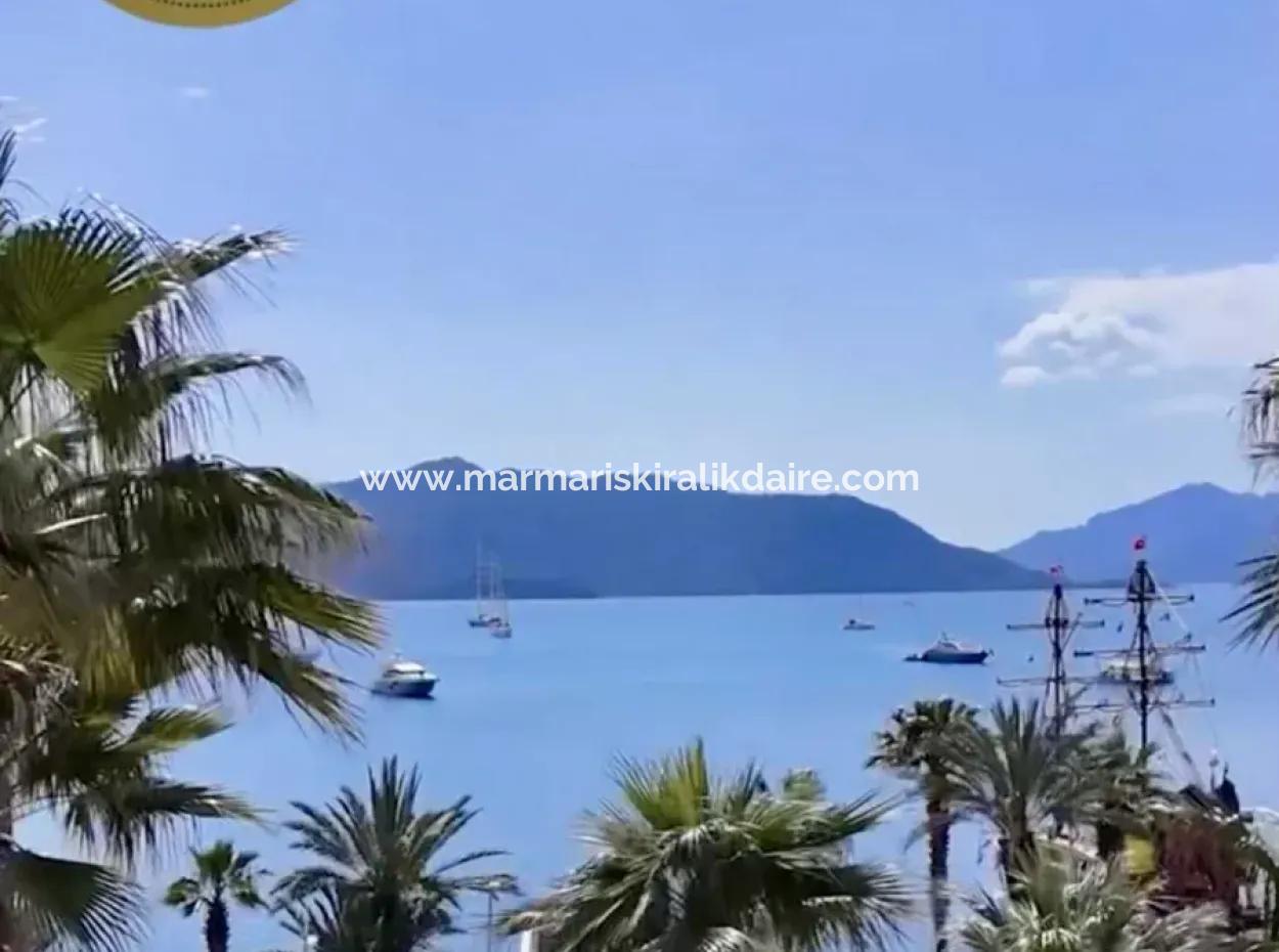 2 Zimmer 1 Wohnzimmer 106M2 Villa Wohnung Zum Verkauf In Herrlicher Lage Am Meer Im Zentrum Von Marmaris