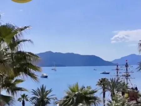 2 Zimmer 1 Wohnzimmer 106M2 Villa Wohnung Zum Verkauf In Herrlicher Lage Am Meer Im Zentrum Von Marmaris