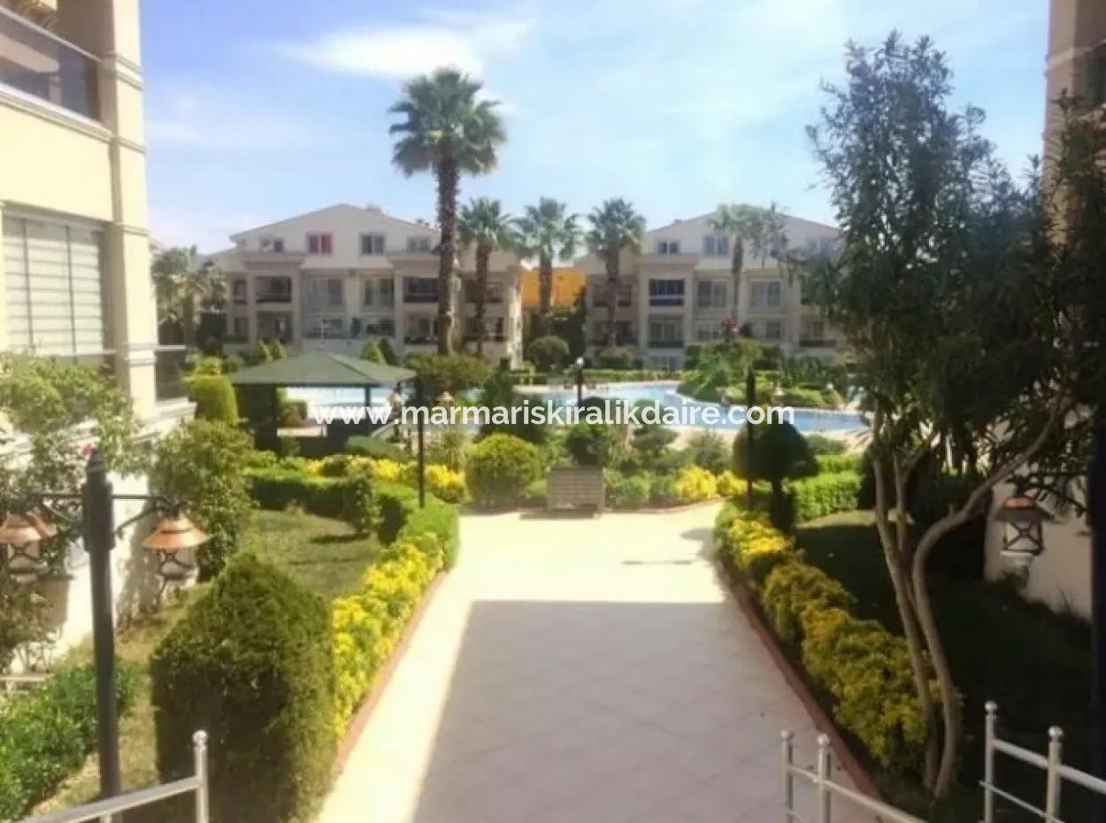 Luxury Duplex Apartment For Sale In Site With Swimming Pool In The Centre Of Marmaris