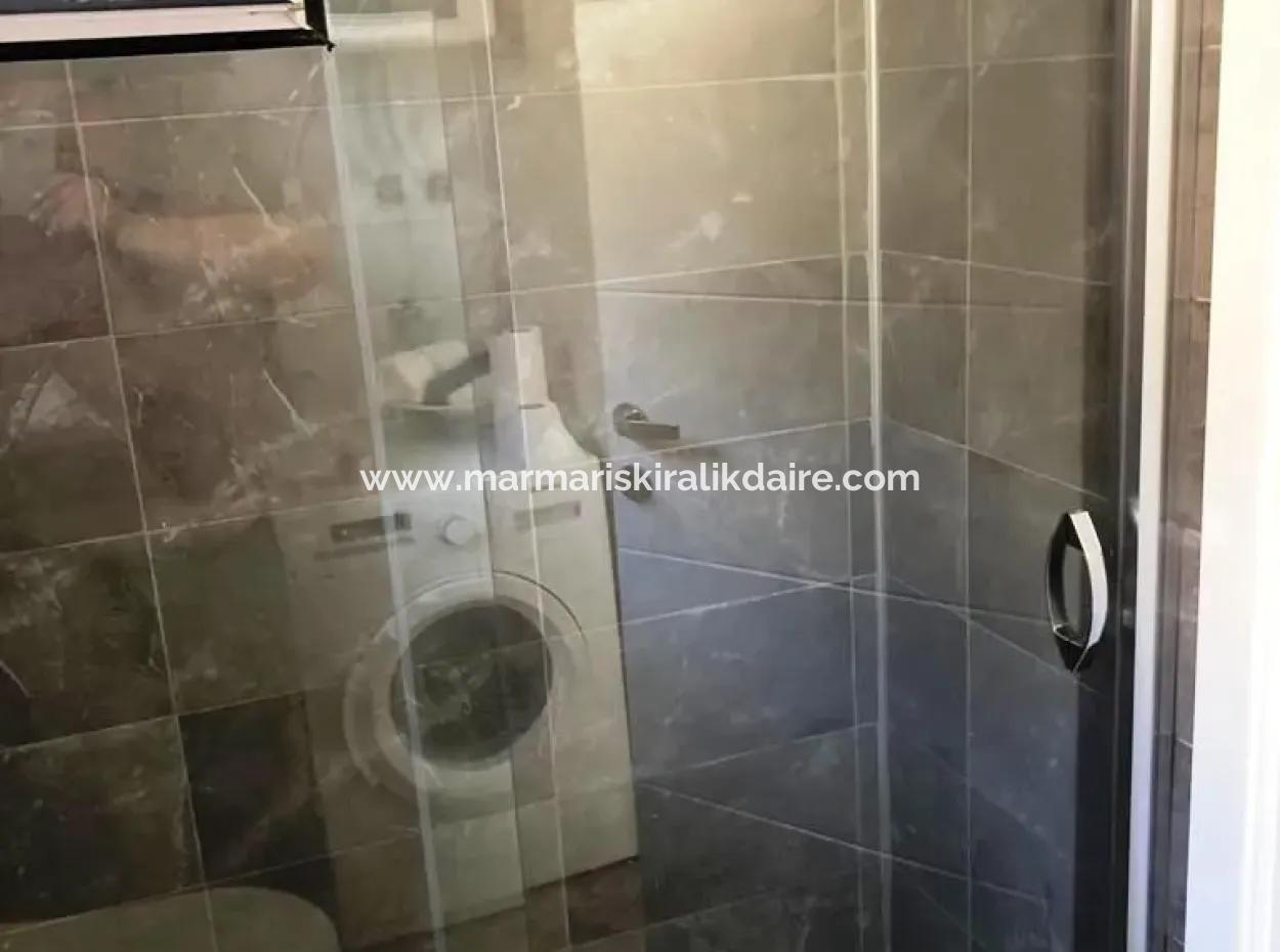 2 Rooms 1 Lounge Open Kitchen 100 M2 Apartment For Sale In The Site With Swimming Pool 400 Meters From The Sea In Datça Center