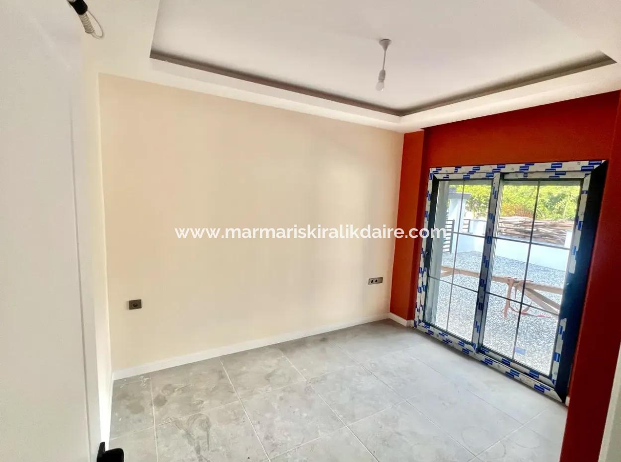 Apartment For Sale In Akyaka Kitesurf, 2.5 Km From The Sea, 3 Rooms, 1 Living Room, Detached Garden, Swimming Pool, Parking Lot 120M2