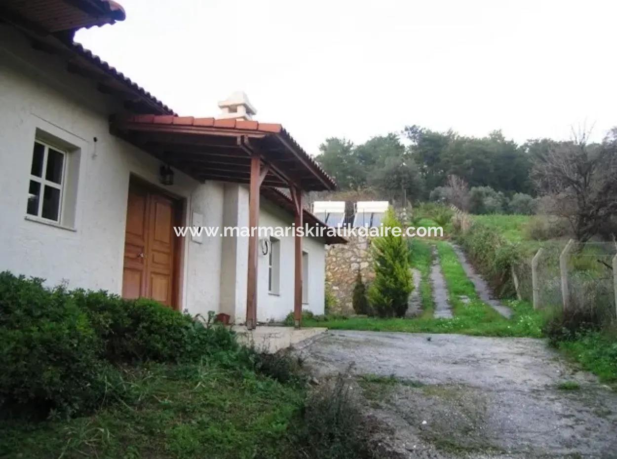 In Atakoy District, Pool, 340M2 Farmhouse With 4300M2 7 Rooms 2 Living Room