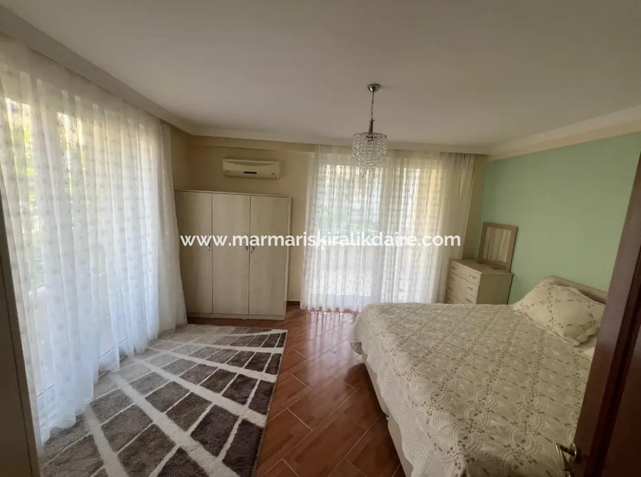 Our 2 Rooms And 1 Living Room Duplex Apartment In A Complex With A Swimming Pool In Marmaris İçmeler Are For Sale.