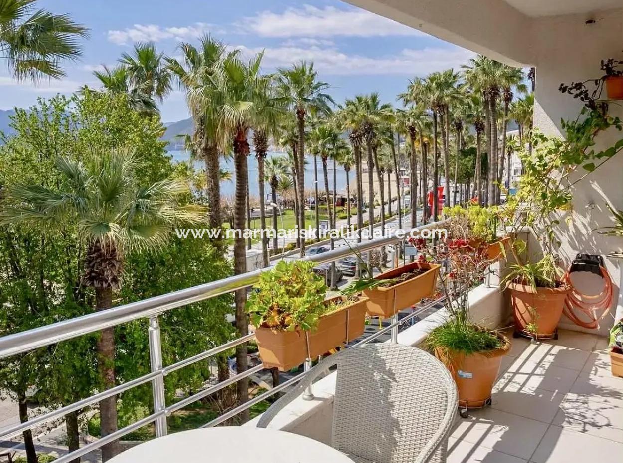 2 Rooms 1 Living Room 106M2 Mansion Apartment For Sale In A Magnificent Location By The Sea In The Center Of Marmaris