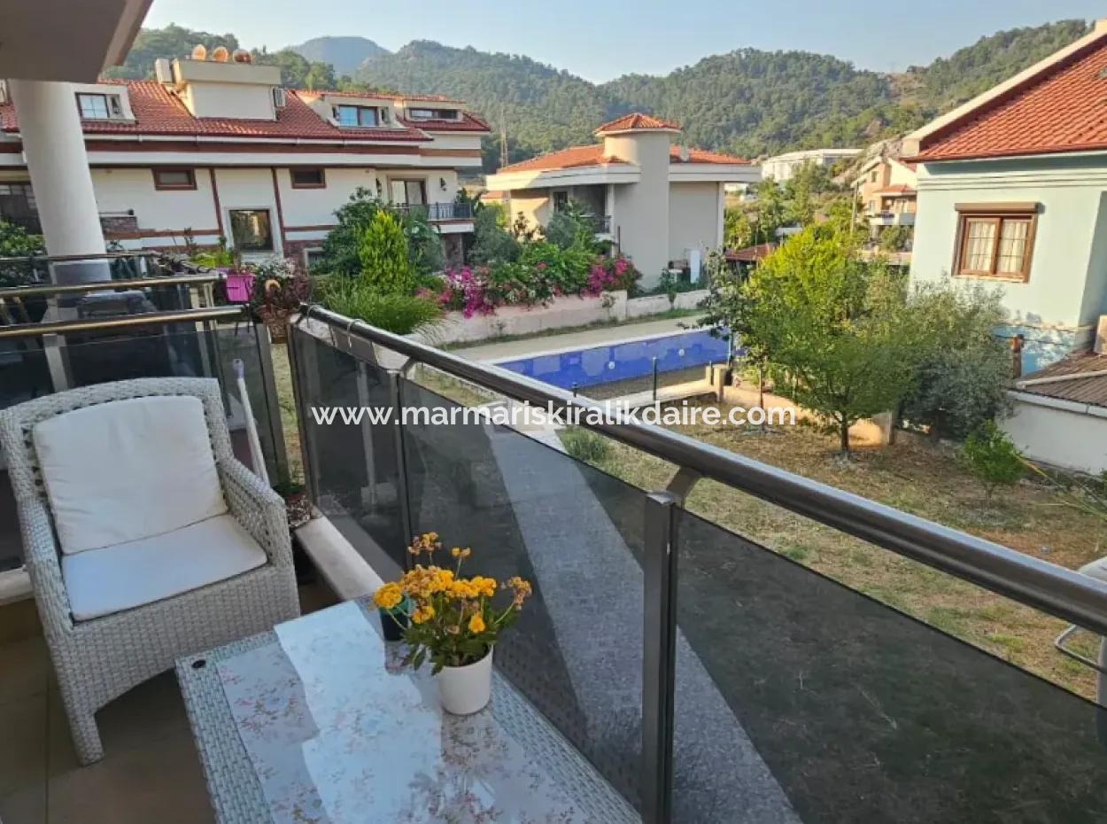 Camiavlu Neighborhood 3 1 Garden Duplex Flat With Pool For Sale