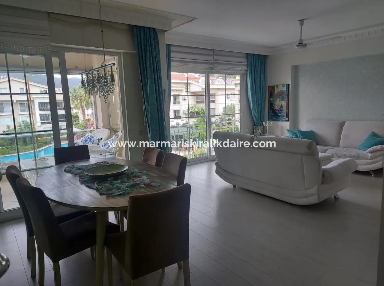 3 1 Furnished-Unfurnished Flat For Rent In Camiavlu Neighborhood Secure Site With Pool
