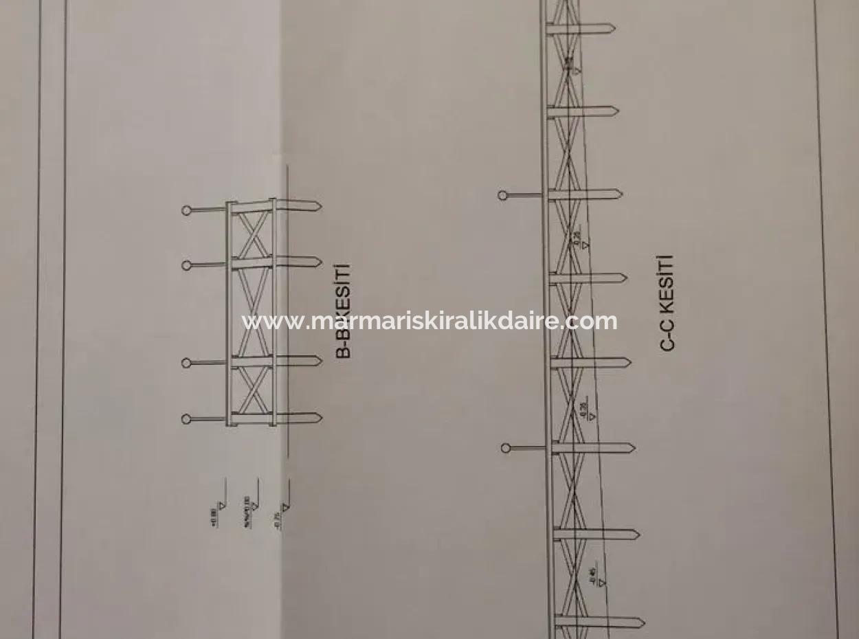 The Land For Sale From Marmaris Near The Sea Plot Hotels,Marina,Yacht Club Land 4000 M2