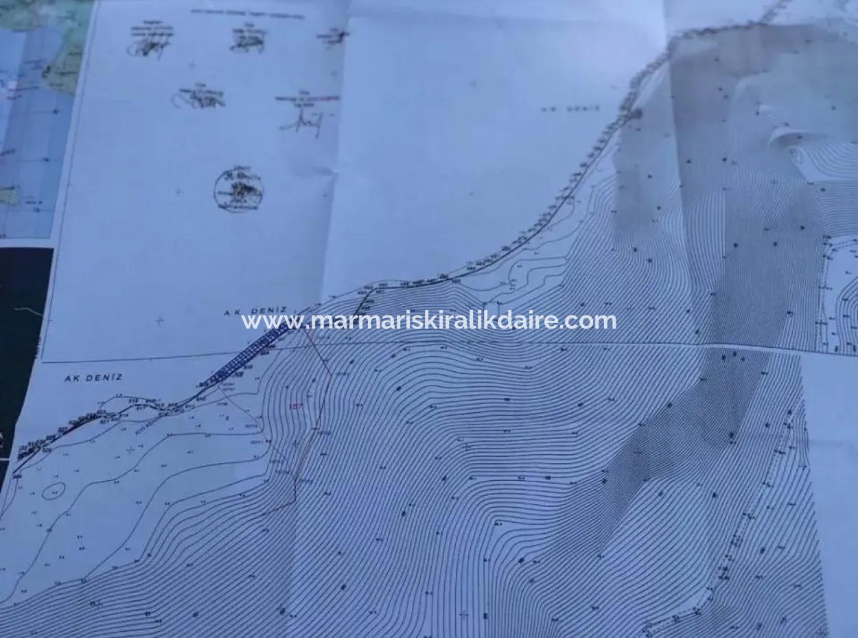 The Land For Sale From Marmaris Near The Sea Plot Hotels,Marina,Yacht Club Land 4000 M2