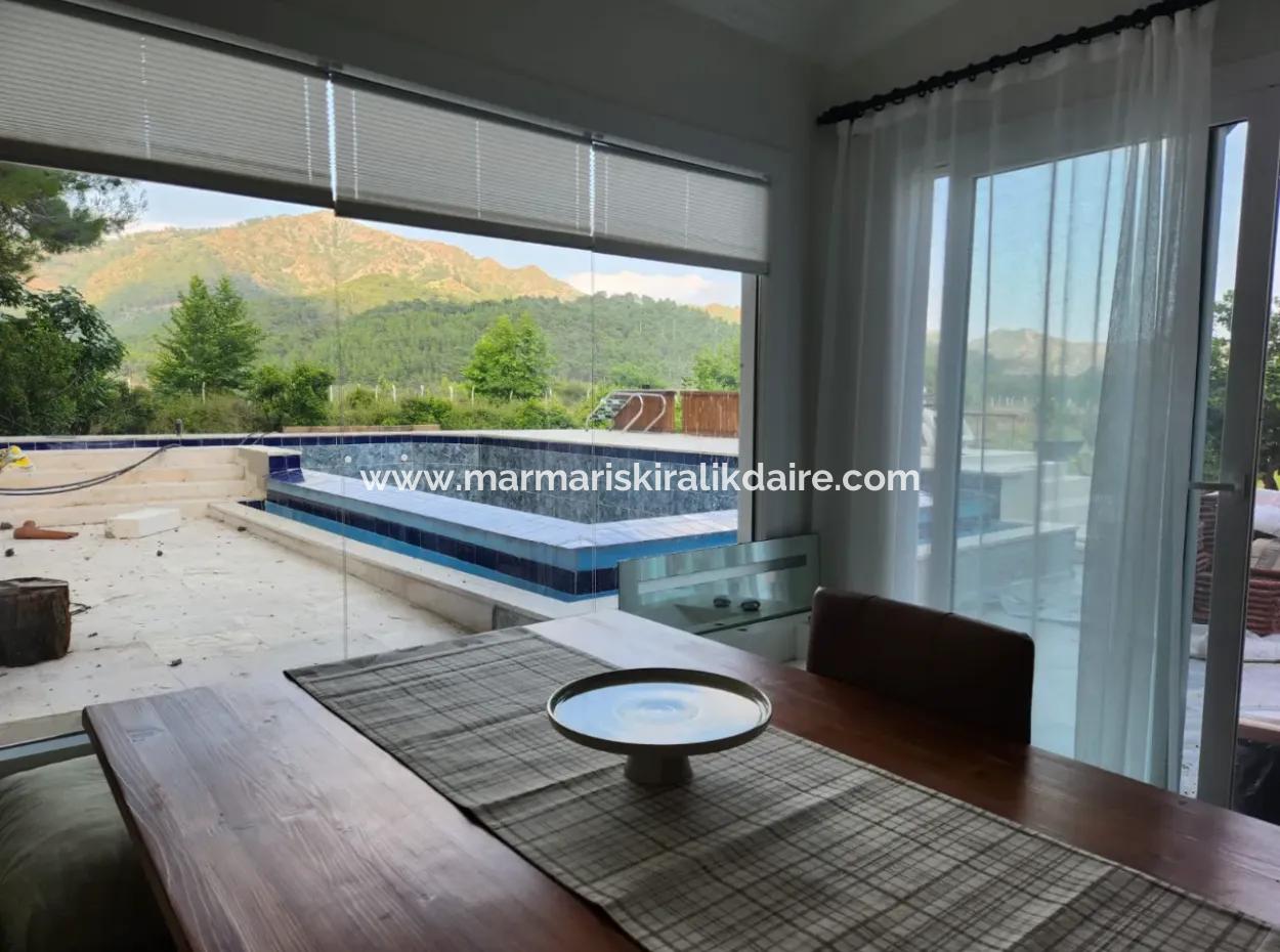 Ortaca Neighborhood For Sale 10.000 M2 Custom Made Farmhouse With Pool