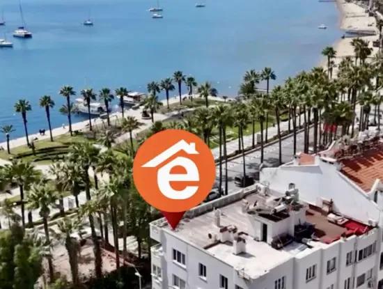 2 Rooms 1 Living Room 106M2 Mansion Apartment For Sale In A Magnificent Location By The Sea In The Center Of Marmaris