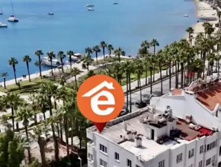 2 Rooms 1 Living Room 106M2 Mansion Apartment For Sale In A Magnificent Location By The Sea In The Center Of Marmaris