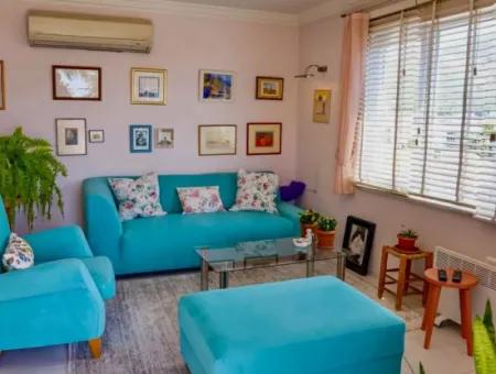 2 Rooms 1 Living Room 106M2 Mansion Apartment For Sale In A Magnificent Location By The Sea In The Center Of Marmaris