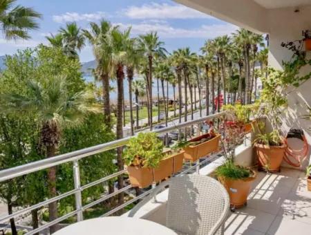 2 Rooms 1 Living Room 106M2 Mansion Apartment For Sale In A Magnificent Location By The Sea In The Center Of Marmaris