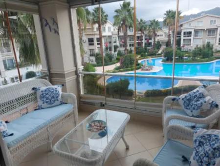 3 1 Furnished-Unfurnished Flat For Rent In Camiavlu Neighborhood Secure Site With Pool