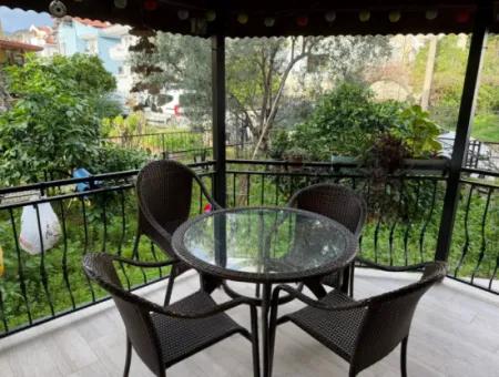 Çamdibi Neighborhood 2 1 Detached Duplex Flat With Garden For Sale